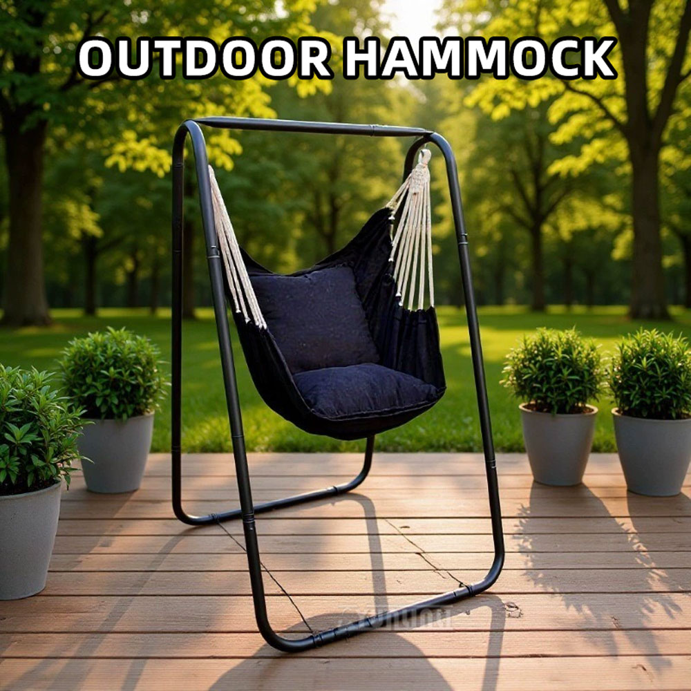 Kids Outdoor Hammock - เก้าอี้แขวนแบบสวิง, ติดตั้งง่าย, เก้าอี้โยกสำหรับเด็กและผู้ใหญ่ ใช้ได้ทั้งในบ้านและนอกบ้าน