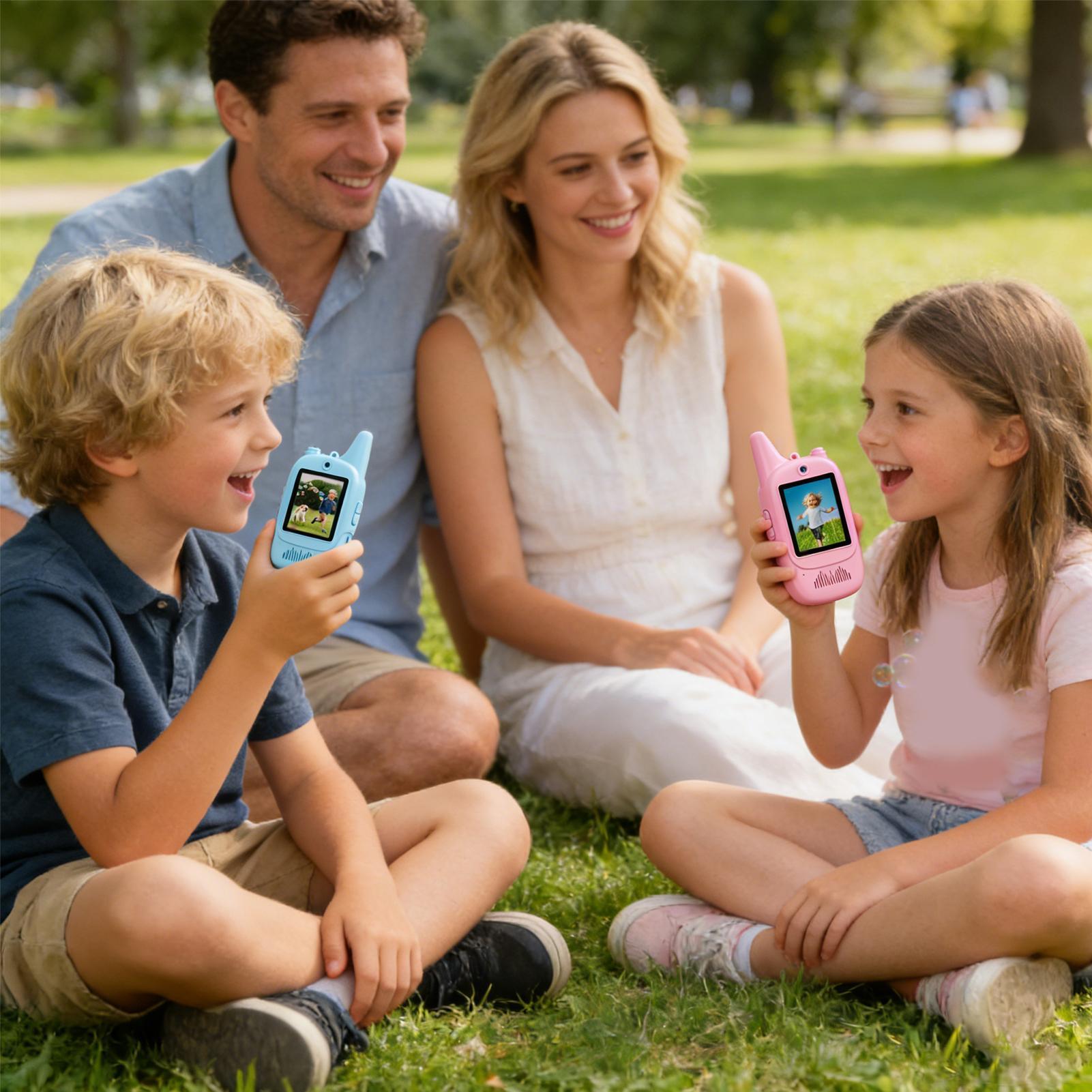 Kids Outdoor Videos - อัพเกรดของเล่นเด็กแบบพูดได้ วิดีโอคอลได้ ระยะไกล พกพาสะดวก เล่นได้ทั้งในบ้านและนอกบ้าน เหมาะสำหรับเด็ก