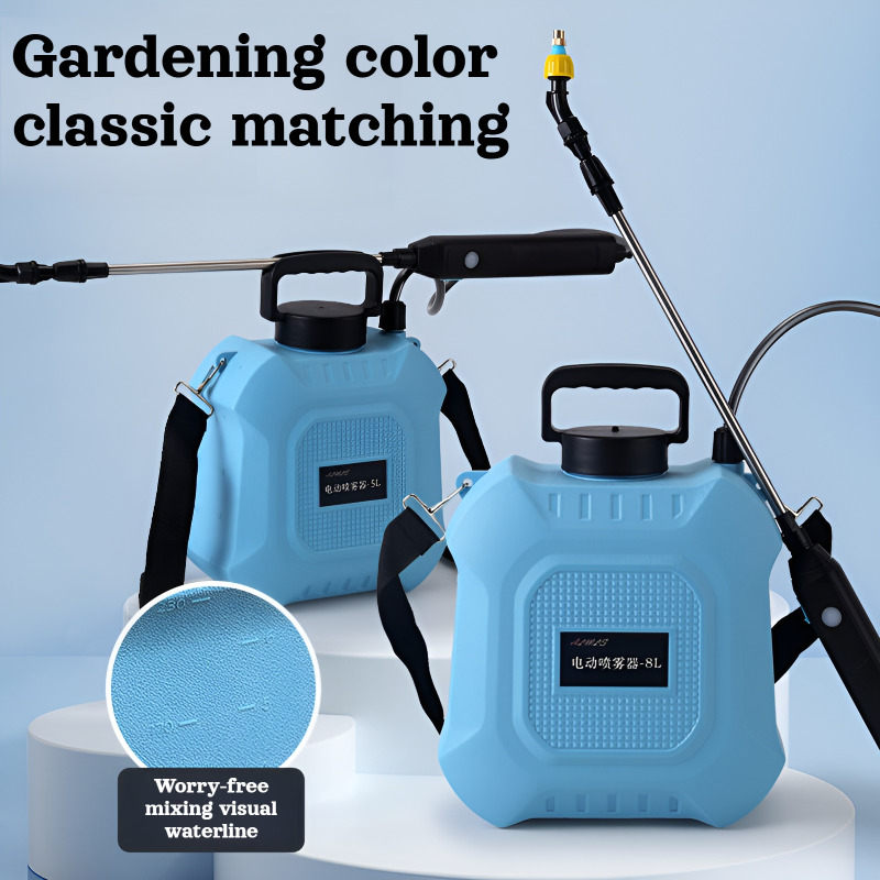 Kids Outdoor Water Sprinkler - กระบอกฉีดน้ำไฟฟ้าแบบชาร์จ USB ขนาด 5 ลิตร/8 ลิตร