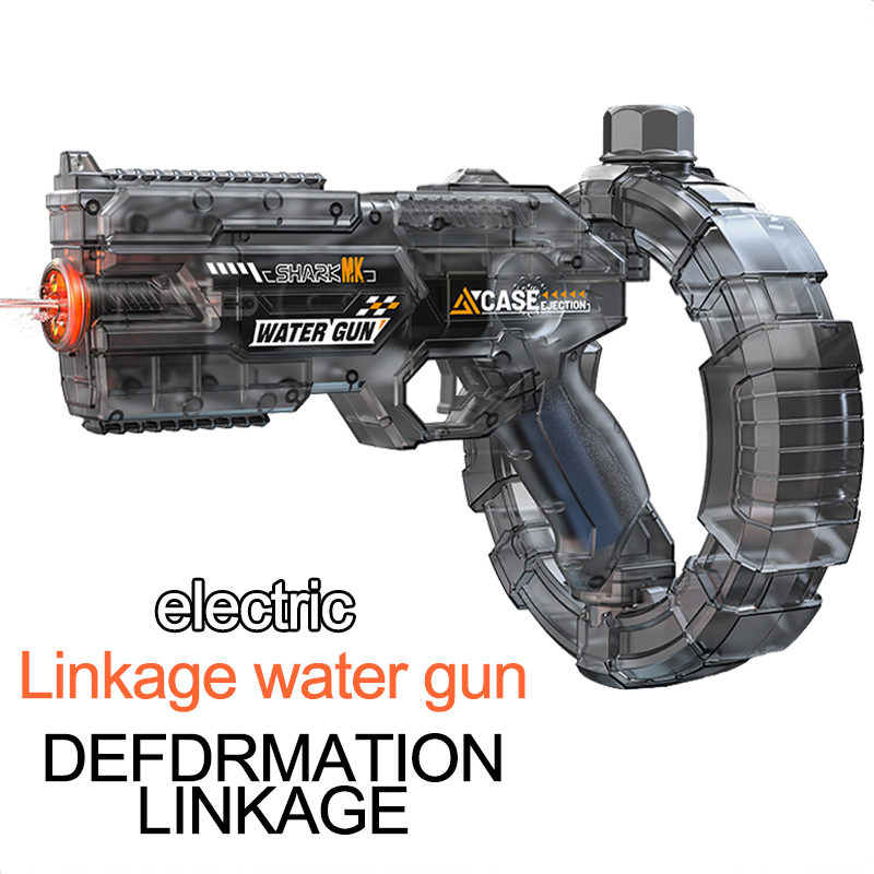 Water Gun Soaker - ปืนฉีดน้ำไฟฟ้าสำหรับผู้ใหญ่ พลังแรง ดูดน้ำอัตโนมัติ ปืนฉีดน้ำแรงดันสูง ของเล่นชายหาดกลางแจ้งสำหรับฤดูร้อน ของขวัญสำหรับเด็กผู้ชาย