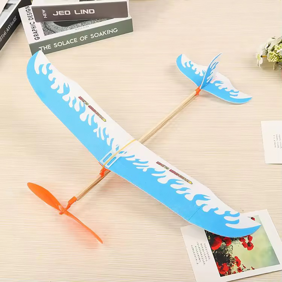 ชุดเครื่องบินยางรัด DIY แบบขับ - Outdoor Games For Kids บทวิจารณ์และราคา