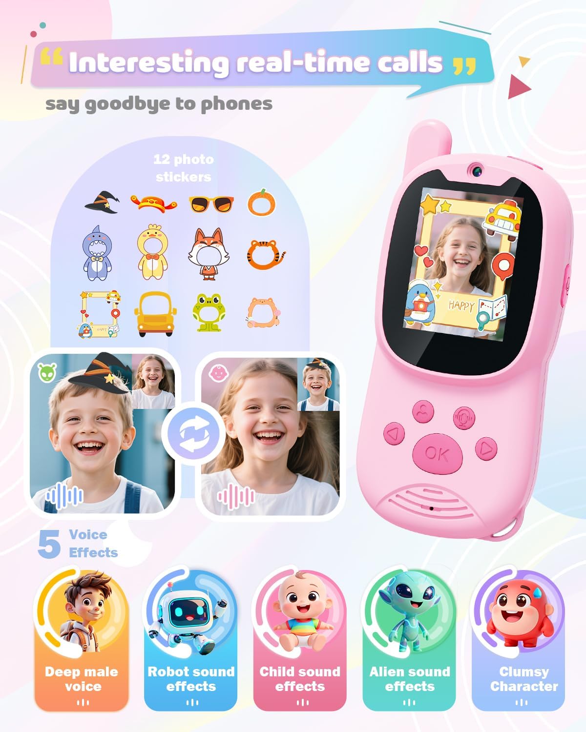 วิทยุสื่อสารแบบ 2 ชิ้น พร้อมจอ - Kids Outdoor Videos บทวิจารณ์และราคา
