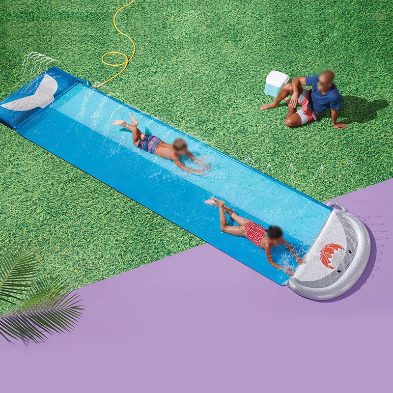 สไลเดอร์น้ำเป่าลมรูปปลาวาฬพร้อ - Kids Outdoor Water Sprinkler บทวิจารณ์และราคา