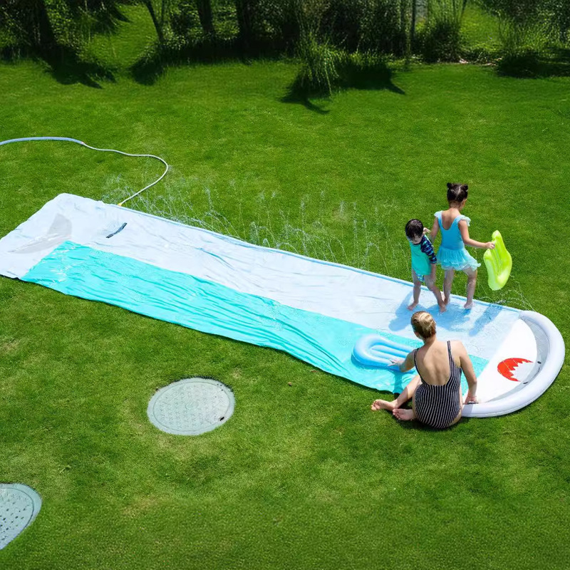 สไลเดอร์น้ำเป่าลมรูปปลาวาฬพร้อ - Kids Outdoor Water Sprinkler บทวิจารณ์และราคา