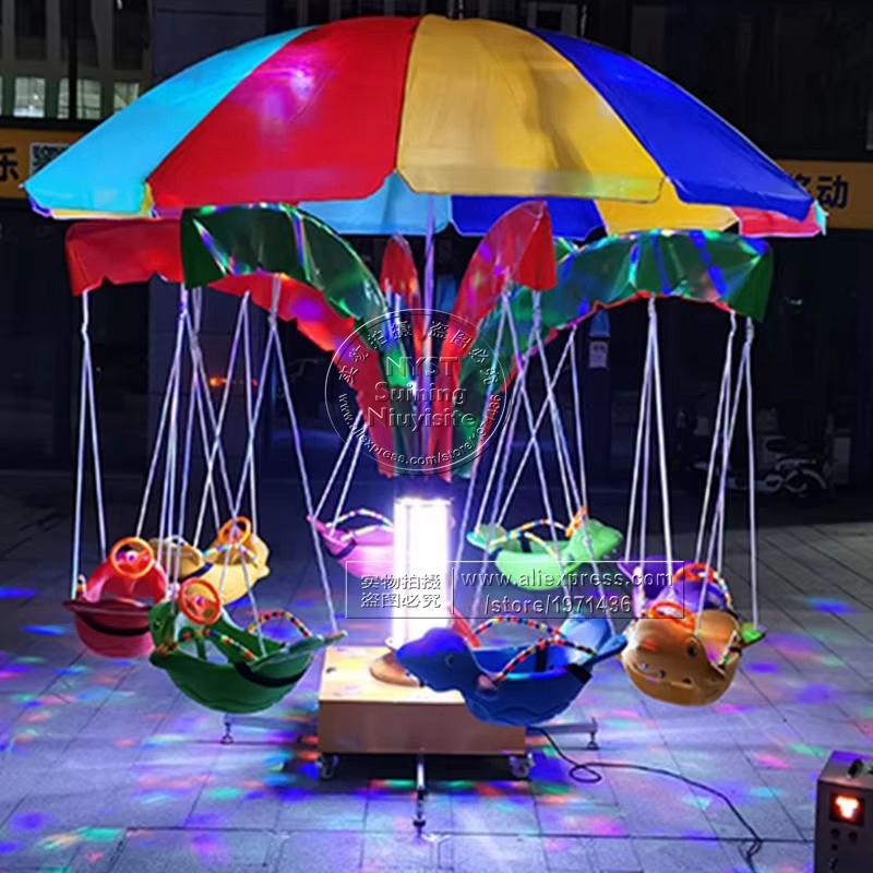 ม้าหมุนร่ม ชิงช้าเด็ก เก้าอี้ส - Kids Outdoor Umbrella Chair บทวิจารณ์และราคา