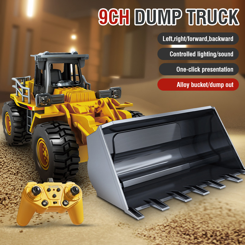 รถขุดบังคับวิทยุ 2.4G ทำจากโลห - Kids Outdoor Excavator บทวิจารณ์และราคา