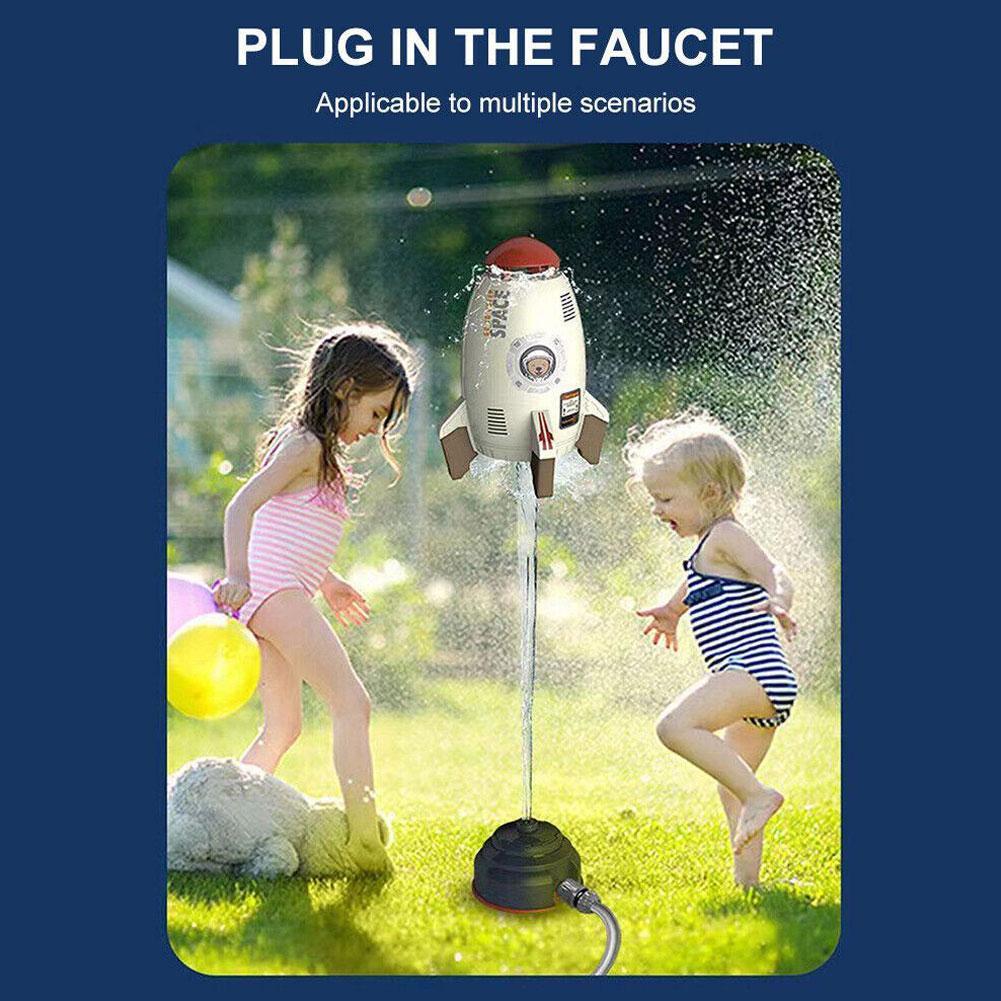 Rocket Launcher ของเล่น Rocket - Kids Outdoor Water Sprinkler บทวิจารณ์และราคา