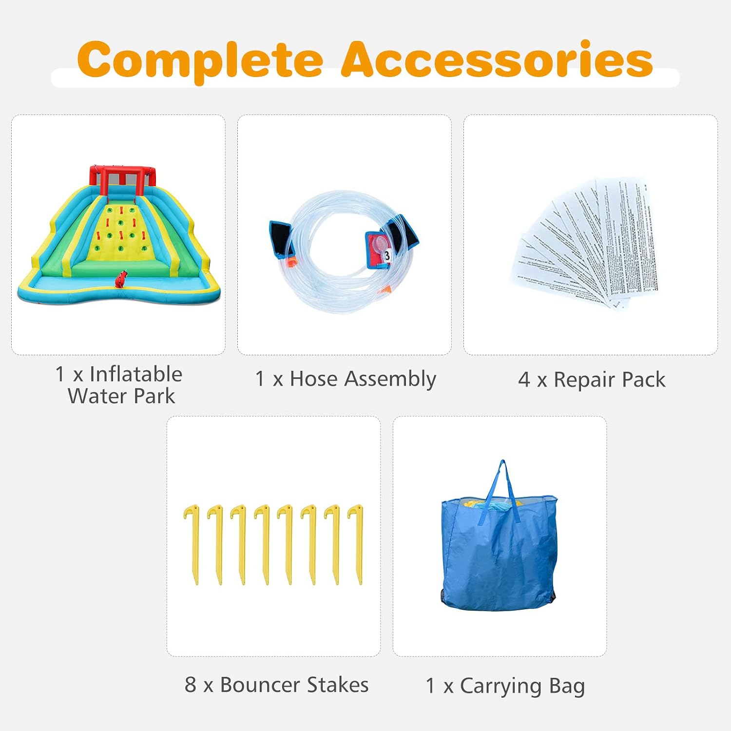 สไลเดอร์น้ำเป่าลมขนาดใหญ่สำหรั - Kids Outdoor Climbing บทวิจารณ์และราคา