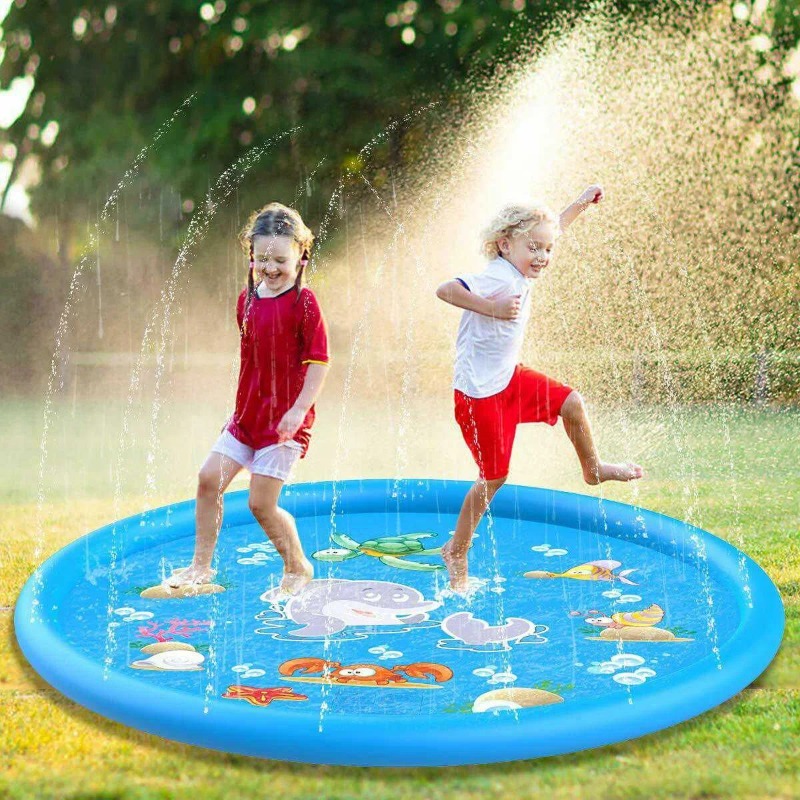 สระน้ําน้ําเด็กกลางแจ้งของเล่น - Kids Outdoor Water Sprinkler บทวิจารณ์และราคา