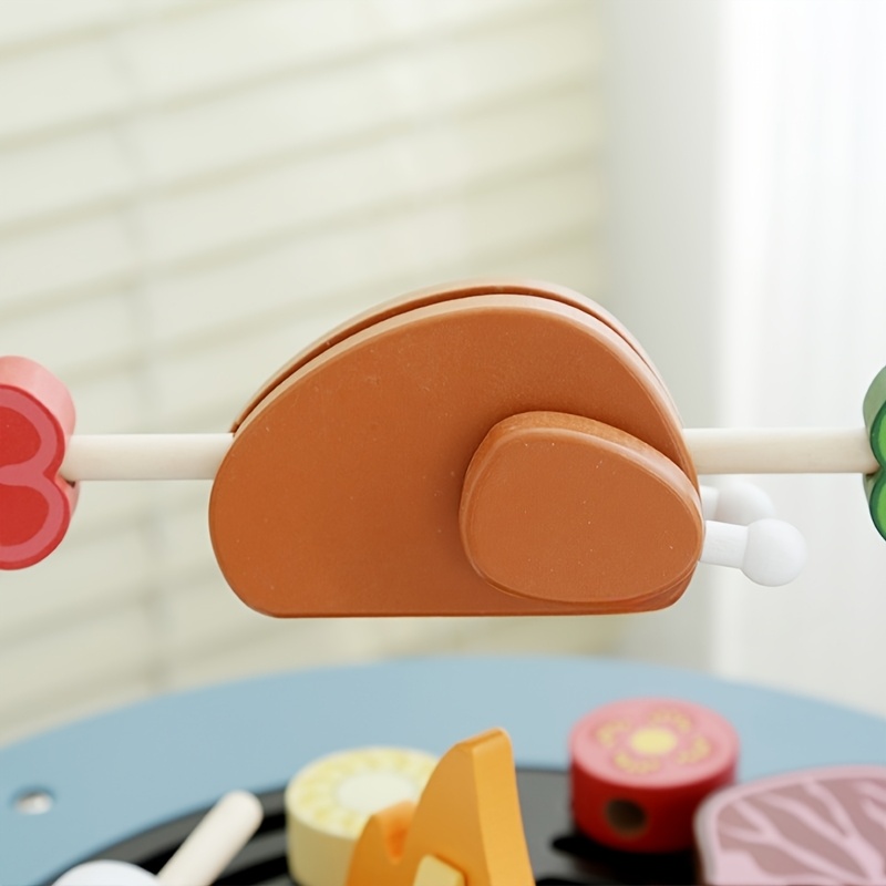ชุดของเล่นบาร์บีคิวไม้สำหรับเด - Kids Outdoor Grill Set บทวิจารณ์และราคา