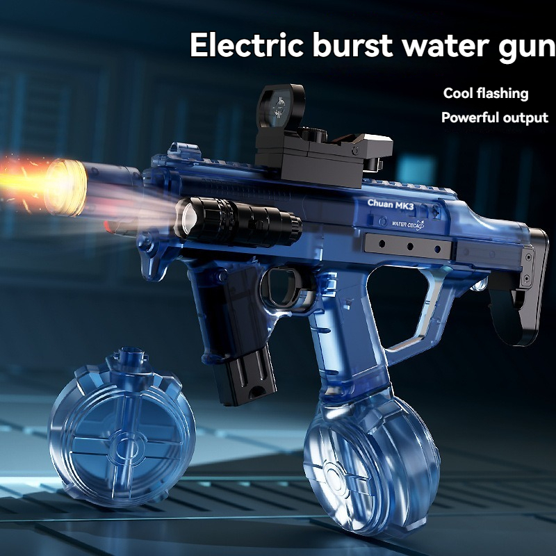 ปืนฉีดน้ำไฟฟ้า MK3 รุ่นใหม่ ปี - Water Gun Soaker บทวิจารณ์และราคา
