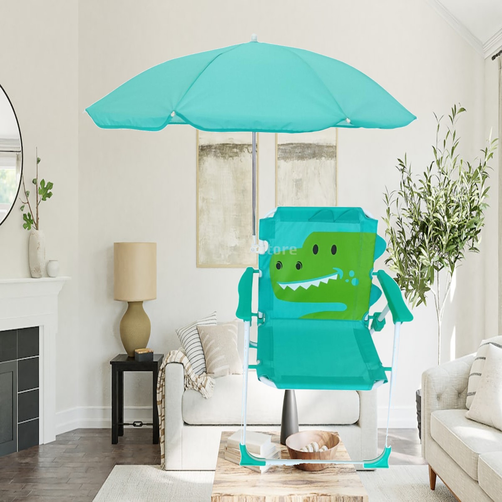 เก้าอี้ชายหาดสำหรับเด็ก เต็นท์ - Kids Outdoor Umbrella Chair บทวิจารณ์และราคา