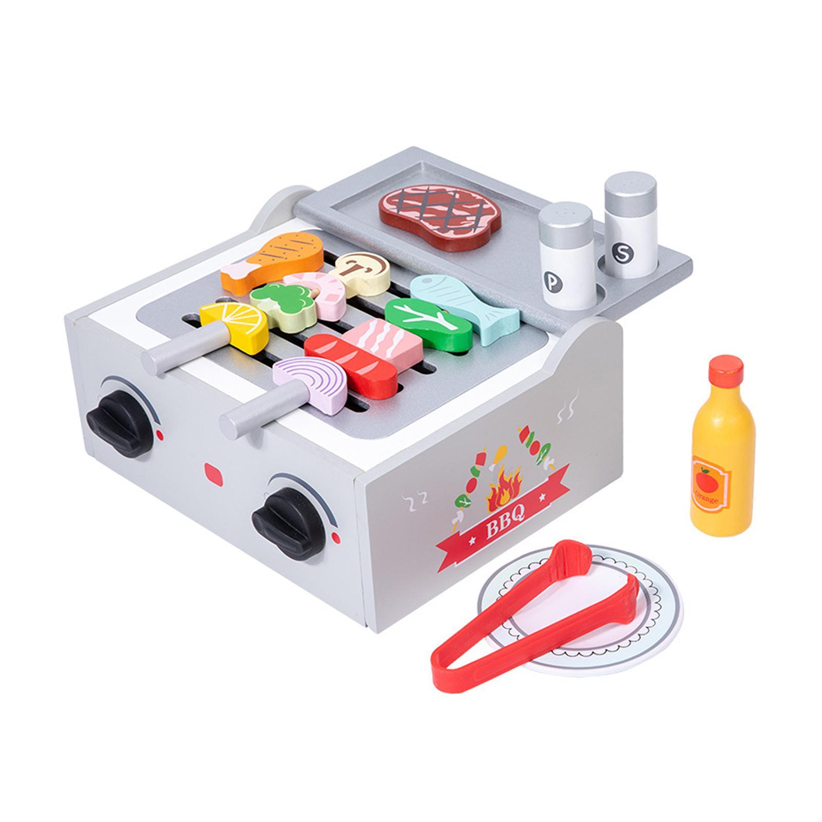 ชุดของเล่นบาร์บีคิวไม้สำหรับเด - Kids Outdoor Grill Set บทวิจารณ์และราคา