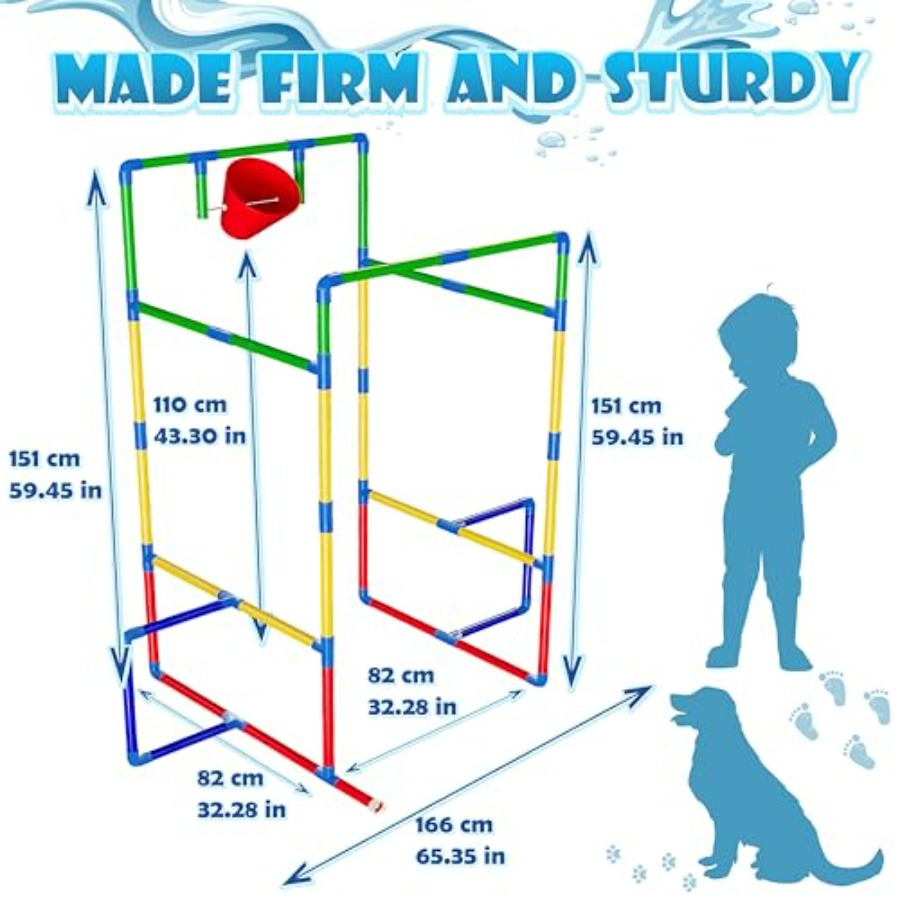 อุโมงค์สปริงเกอร์สวนน้ำกลางแจ้ - Kids Outdoor Water Sprinkler บทวิจารณ์และราคา