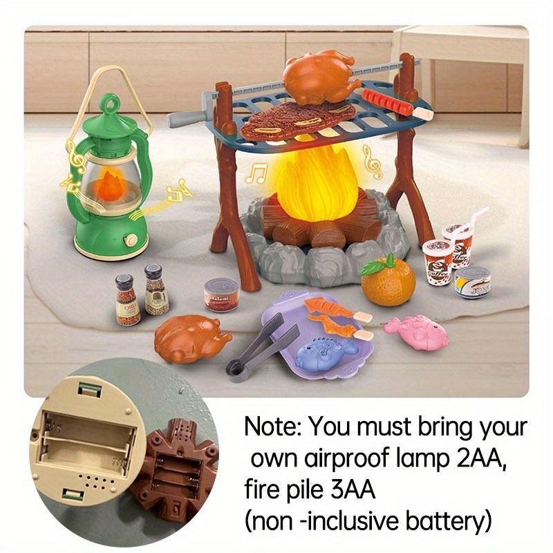 ชุดของเล่นแคมป์ปิ้งสำหรับเด็กพ - Kids Outdoor Grill Set บทวิจารณ์และราคา