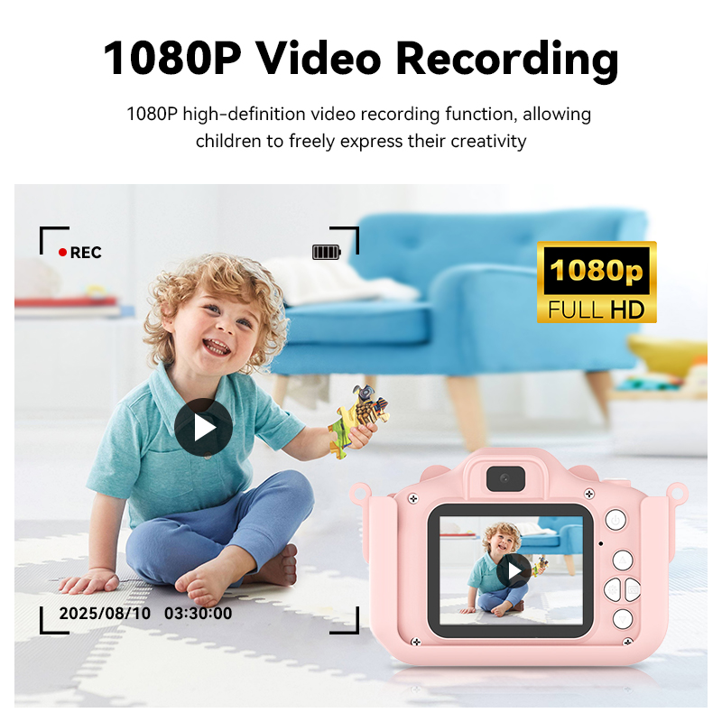 กล้องเด็ก HD 1080P กล้องวิดีโอ - Kids Outdoor Videos บทวิจารณ์และราคา
