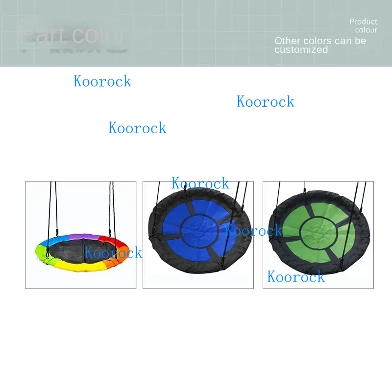 เปลญวนรูปทรงรังนกหลากสีสำหรับเ - Kids Outdoor Hammock บทวิจารณ์และราคา