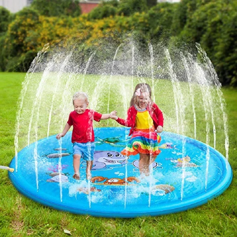 สระน้ำเป่าลมสำหรับเด็ก 100/170 - Kids Outdoor Water Sprinkler บทวิจารณ์และราคา