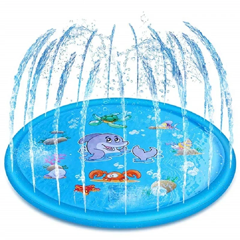 สระน้ำเป่าลมสำหรับเด็ก 100/170 - Kids Outdoor Water Sprinkler บทวิจารณ์และราคา