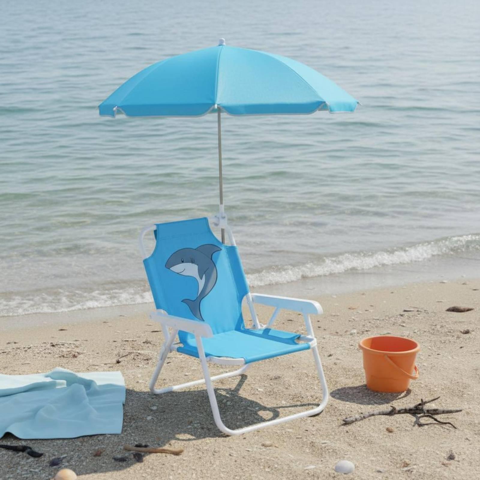 เก้าอี้พกพาสำหรับเด็กพร้อมร่มก - Kids Outdoor Umbrella Chair บทวิจารณ์และราคา